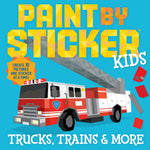*NEW* Paint by Sticker Kids: Trucks, Trains & More