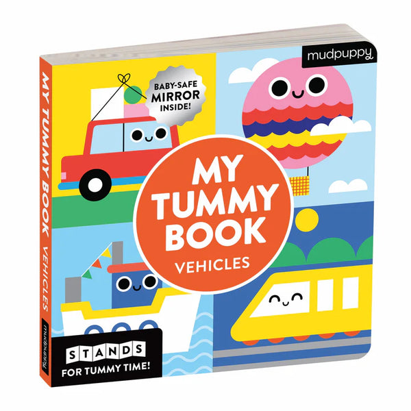 *NEW* Mudpuppy My Tummy Book: Vehicles