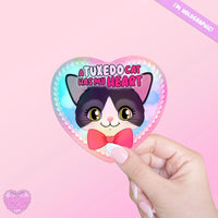 *NEW* LooLooKazoo Cat Lover Holographic Vinyl Stickers