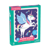 *NEW* Mudpuppy Unicorn Magic Puzzle Sticks
