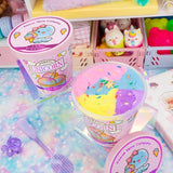 *NEW* Kawaii Slime Company Unicorn Scented Ice Cream Pint Slime