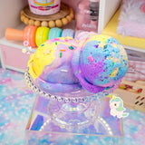 *NEW* Kawaii Slime Company Unicorn Scented Ice Cream Pint Slime