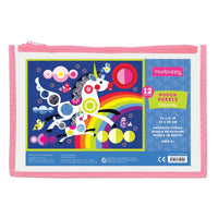 *NEW* Mudpuppy Unicorns 12-Piece Pouch Puzzle