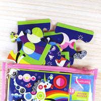 *NEW* Mudpuppy Unicorns 12-Piece Pouch Puzzle