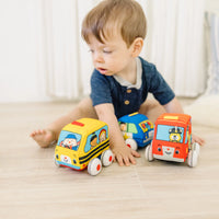 Melissa & Doug Pull-Back Soft Vehicles