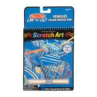 Melissa & Doug On-the-Go Scratch Art Color Reveal