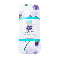 *COMING SOON* Little Hometown Muslin Swaddle Blanket - Violet