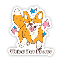 Big Moods 'Weird But Pretty' Vinyl Sticker