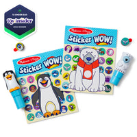 Melissa & Doug Sticker WOW! Activity Pad & Stamper Two-Pack