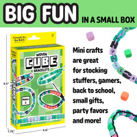 *NEW* Woven Cube Bracelets Mini Craft Kit