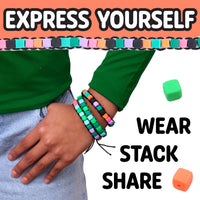 *NEW* Woven Cube Bracelets Mini Craft Kit