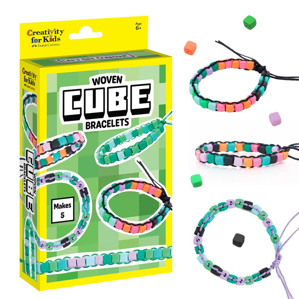*NEW* Woven Cube Bracelets Mini Craft Kit