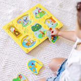 Melissa & Doug Nursery Rhyme Sound Puzzle - Yellow