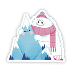 Big Moods Yeti and Mountain Friends Vinyl Sticker