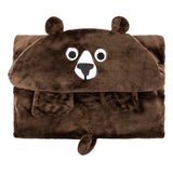 *FINAL SALE* Zoocchini Animal Hooded Blanket - Bosley the Bear