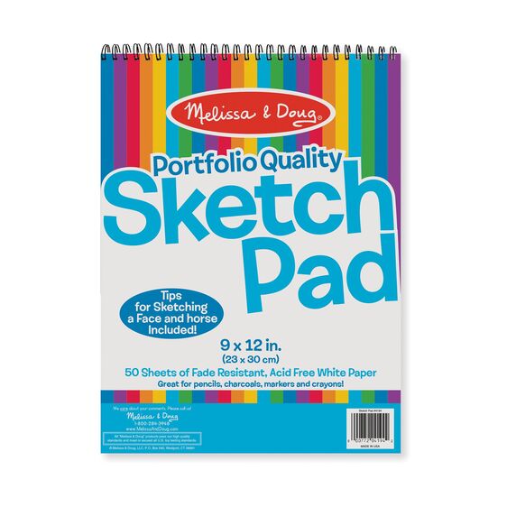 Melissa & Doug Spiral Bound Sketch Pad