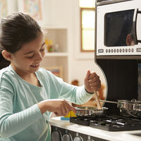*NEW* Melissa & Doug Stainless Steel Pots and Pans Play Set