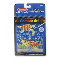 Melissa & Doug On-the-Go Scratch Art Color Reveal