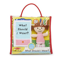 Melissa & Doug Soft Books - What Should I Wear