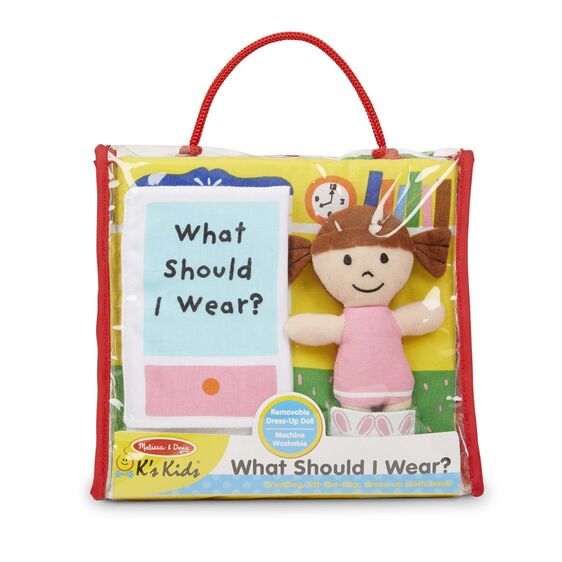 Melissa & Doug Soft Books - What Should I Wear