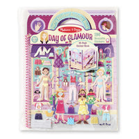 Melissa & Doug Deluxe Spiral-Bound Puffy Sticker Activity Book