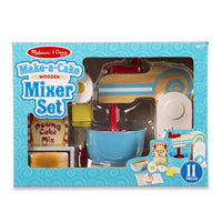 Melissa & Doug Make-A-Cake Wooden Mixer Set
