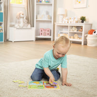 Melissa & Doug Natural Play Wooden Puzzles