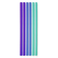 GoSili Reusable Silicone Straws, Standard 6 pack