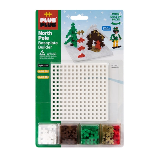 Plus-Plus Baseplate Builder - North Pole