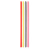 GoSili Reusable Silicone Straws, Extra Long/Wide