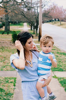 *FINAL SALE* Bumble & Bee Organic Teething Necklace, Classic Mini