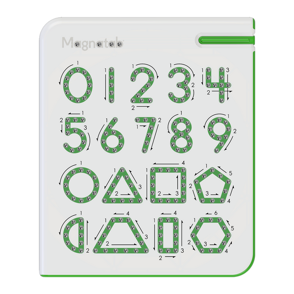 Magnatab Numbers and Shapes
