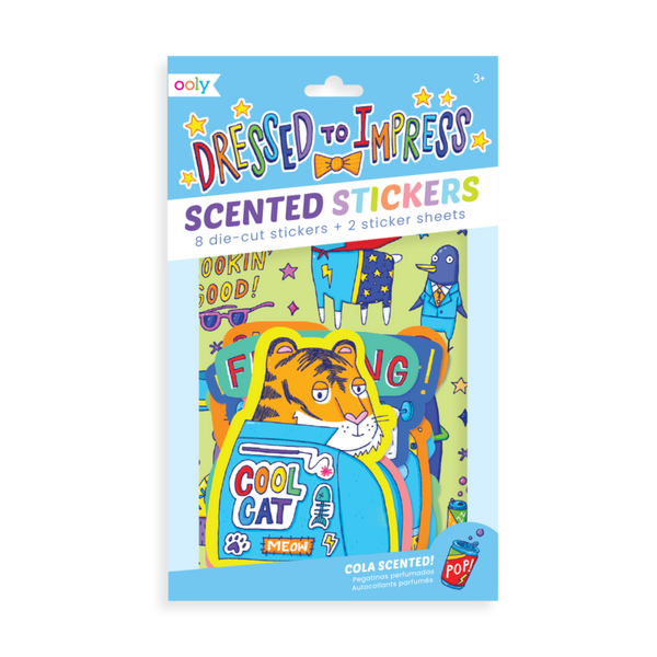 Ooly Scented Scratch Stickers