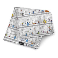 Milk Snob Blanket - 123 Sesame Street
