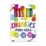 Ooly Chunkies Classic Paint Sticks - 12 Pack