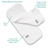 Thirsties Stay Dry Natural Duo Insert