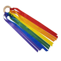 Mouse Loves Pig Rainbow Ribbon Wands