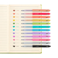 Ooly Oh My Glitter! Retractable Glitter Gel Pens, Pack of 12