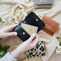 Itzy Ritzy Mini Wallet Card Holder & Keychain Charm