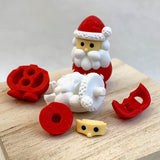 Santa & Sleigh Mini Puzzle Erasers