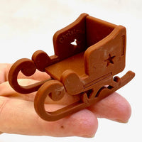Santa & Sleigh Mini Puzzle Erasers