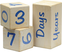 *FINAL SALE* Maple Landmark Portrait Prop Blocks