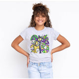 *FINAL SALE* Mardi Gras Collage Kid's Tee