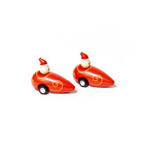 Jack Rabbit Creations Pull Back Santa Sleigh Racer