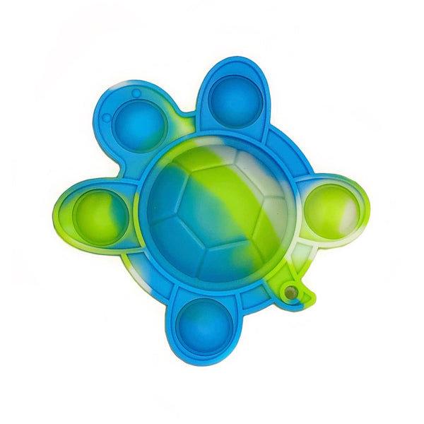 *FINAL SALE* Flip & Go Turtle Fidget Popper Keychains