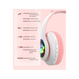 Cat Ear LED Bluetooth Wireless Gaming Headset
