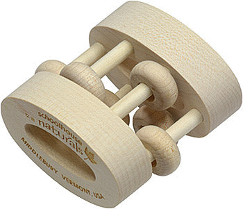 Maple Landmark Natural Oval Bead Rattle