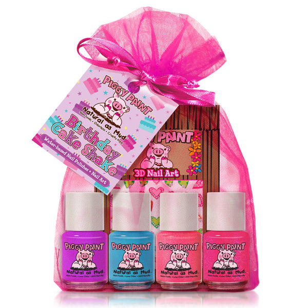 Piggy Paint Birthday Cake Shake Mini Gift Set