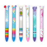 Snifty 2 Color Click Pens - Rainbow
