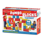 Melissa & Doug Deluxe Jumbo 40-Piece Cardboard Blocks (no packaging)